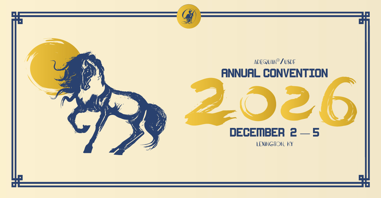 The 2026 Adequan&reg; & USDF Annual Convention | Education